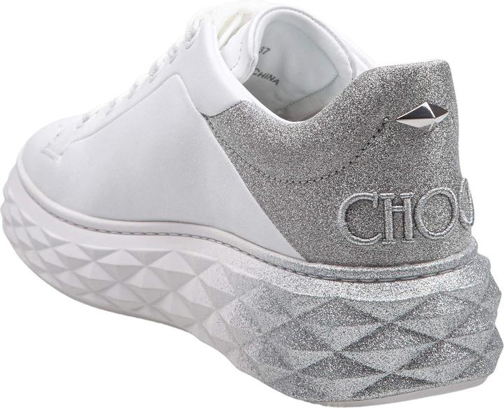 Produktbild Jimmy Choo white leather sneakers with glitter degrade (37)