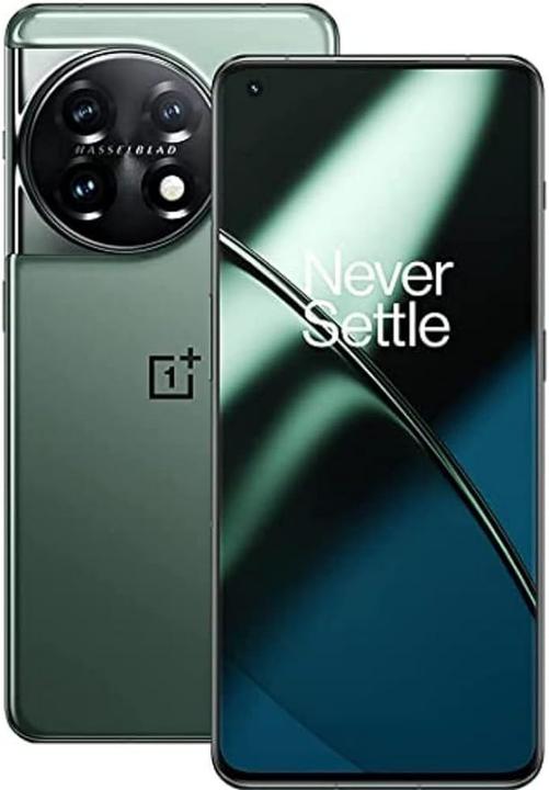 OnePlus 11 (256 GB, Eternal Green, 6.70", Hybrid Dual SIM + eSIM, 50 Mpx, 5G)