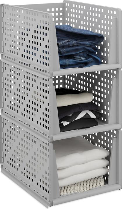 Produktbild Relaxdays 3x Schrank Organizer