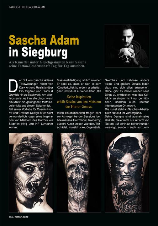 Immagine prodotto Tattoo Elite 3 (Tedesco, Casa editrice Kruhm, 2023)