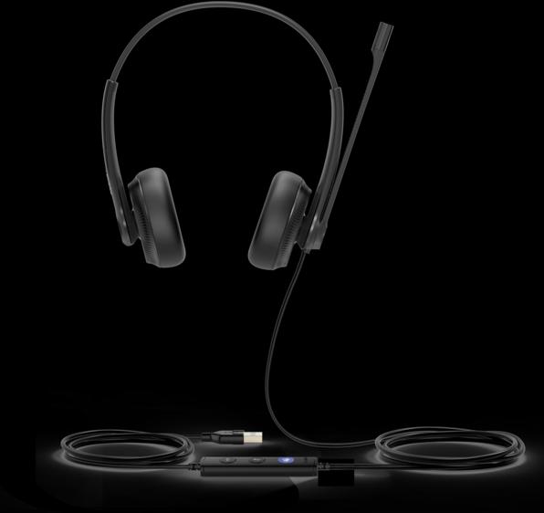 Actual product image Yealink UH34 Dual Teams (Cable, USB-A)