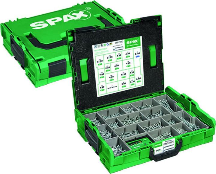 Produktbild Spax Montagekoffer L-BOXX (2445 Schrauben pro Stück)