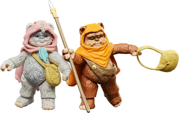 Image du produit Hasbro Star Wars : Ewoks Vintage Collection figurines Wicket W Warrick & Kneesaa 10 cm