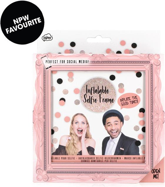 Produktbild NPW Rosé Gold Inflatable Self Frame - Aufblasbarer Fotorahmen