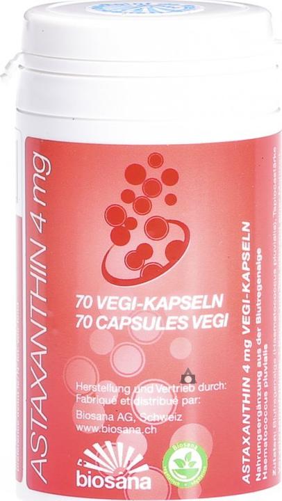 Produktbild Biosana Astaxanthin (70 Stück, Kapseln, 0.00 g)