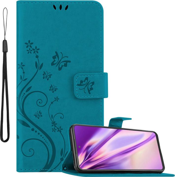 Cadorabo Flower Book Hülle für Samsung Galaxy A53 5G (Samsung Galaxy A53 5G)