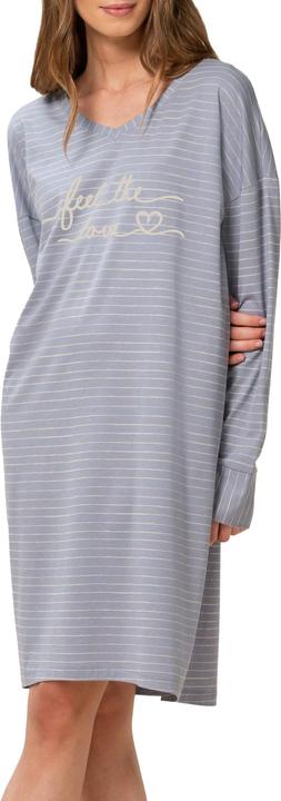 Actual product image Triumph Nightdress Casual Comfortable Fit Nightdresses NDK LSL 10 CO/MD - 17441 (36)