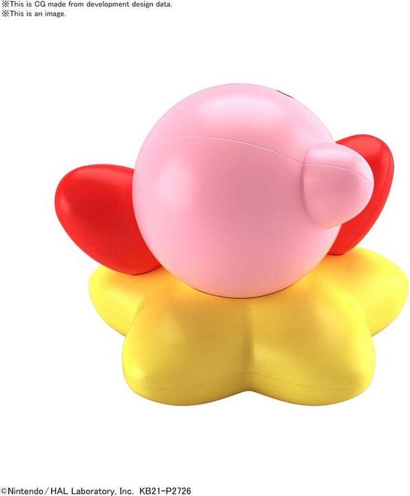 Actual product image Bandai Model Kit EG KIRBY
