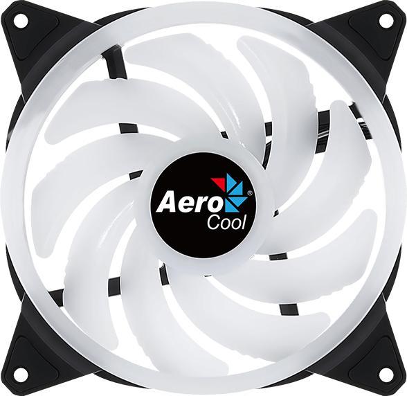 Actual product image AeroCool Duo 14 computer case fan 14 cm black (140 mm, 1 x)