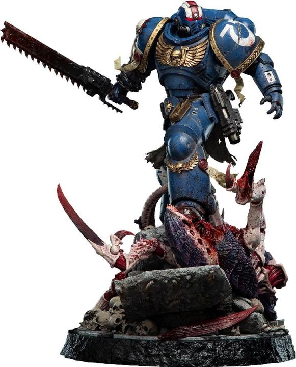 Image du produit Weta Workshop Warhammer 40,000: Space Marine 2 statuette 1/6 Lieutenant Titus Battleline Edition 63 cm