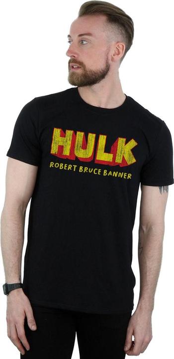 Image du produit - T-shirt HULK AKA ROBERT BRUCE BANNER - Homme (XXL)