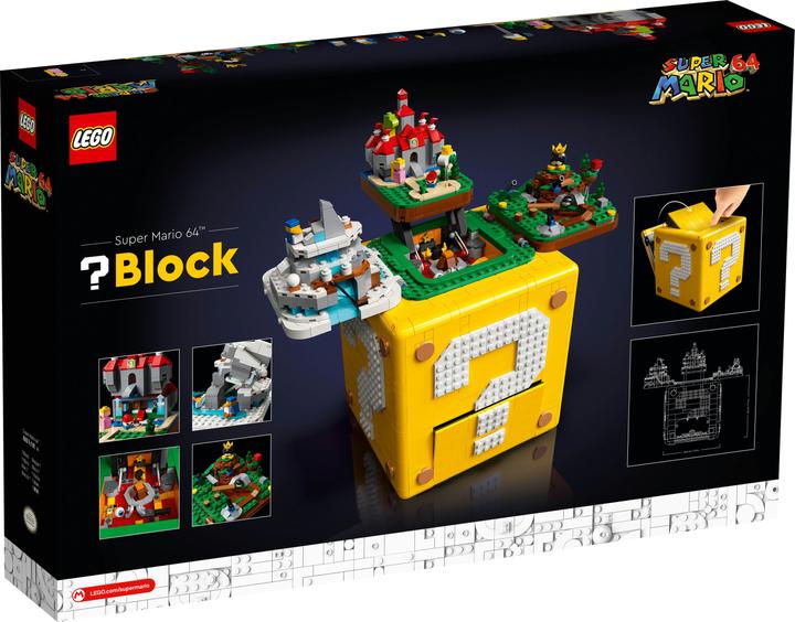 Image du produit LEGO Bloc de points d'interrogation de Super Mario 64 (71395, LEGO difficiles à trouver, LEGO Super Mario)