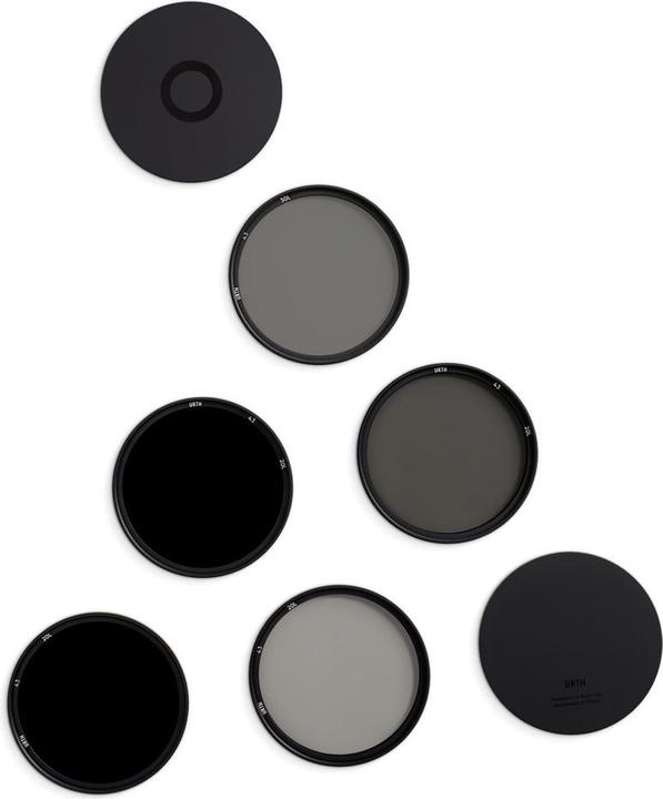 Image du produit Urth 43mm ND2, ND4, ND8, ND64, ND1000 Lens Filter Kit (Plus+) (Filtre gris neutre, 43 mm)