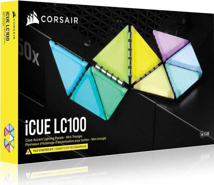 Image du produit Corsair Kit de démarrage pour étui intelligent iCUE LC100 (Multicolore)