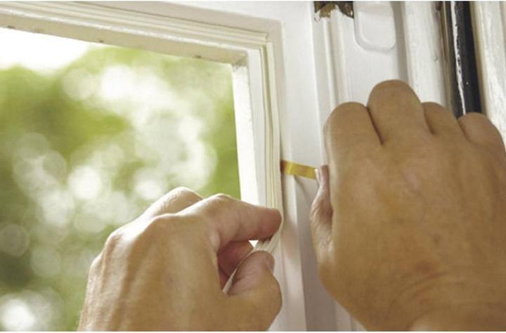 Actual product image tesa tesamoll CLASSIC E-profile window seal, rubber seal for insulation