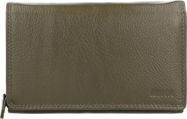 Image du produit Mika Porte-monnaie pour femme, en cuir, couleur : vert