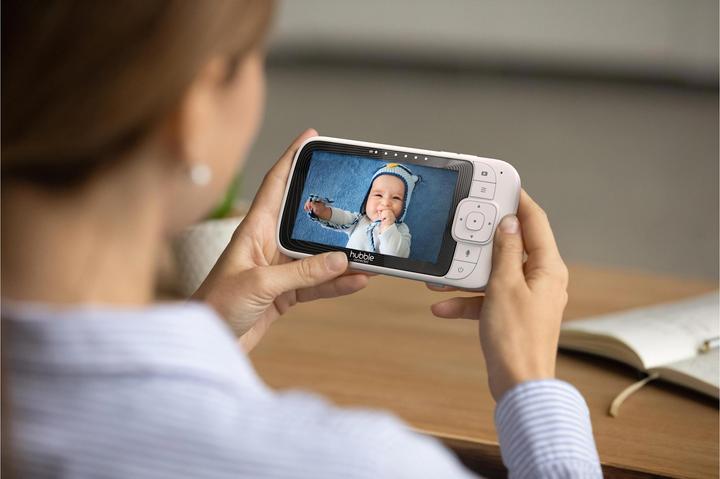 Actual product image Hubble Connected Nursery Pal Premium (5 inch) (Baby Monitor Audio, 300 m)