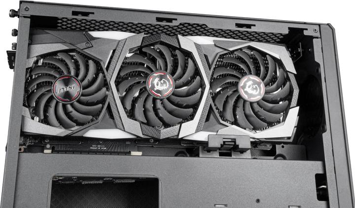 Actual product image Silverstone SST-ML12B Milo Slim HTPC Slim & compact Mini-ITX Computer Case (Mini-ITX)