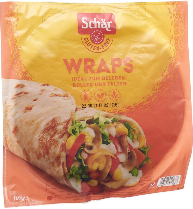 Actual product image Schär Wraps gluten-free (160 g)