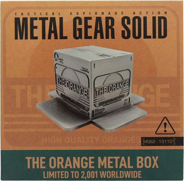 Produktbild Fanattik Metal Gear Solid 2 Replik Cardboard Box