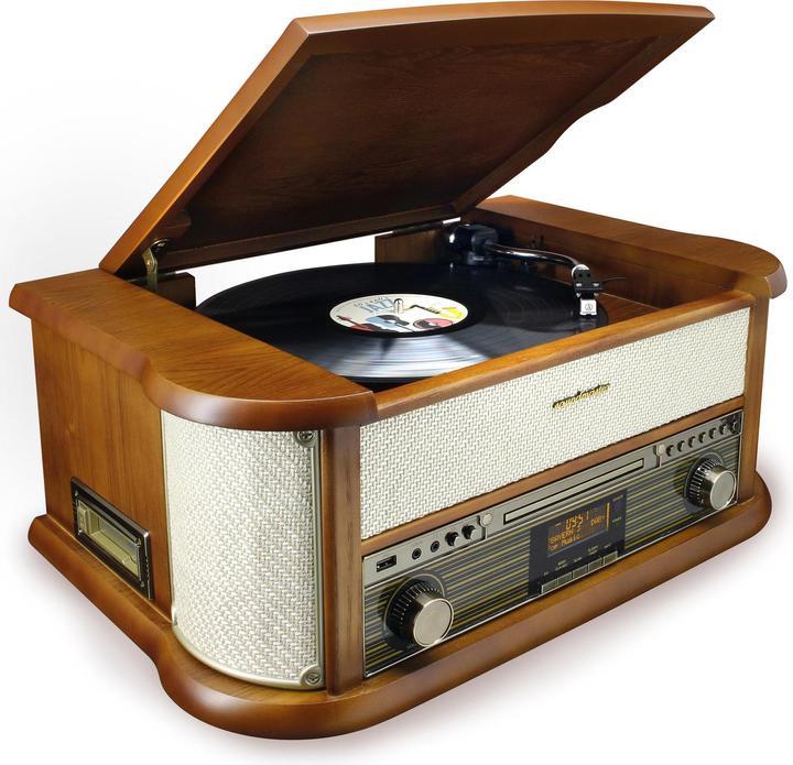 Soundmaster NR566BE (Platine, Lecteur de CD, Bluetooth, 2x 5 W)