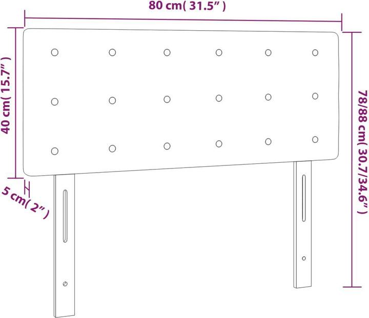 Immagine prodotto VidaXL Kalli (80 x 5 x 78/88 cm)