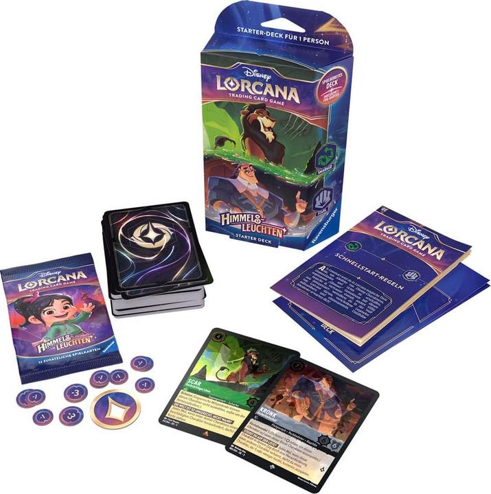 Immagine prodotto Disney Gioco di Carte Collezionabili Lorcana: Set 5 - Mazzo iniziale A (tedesco) (Tedesco, Pacchetto Booster)