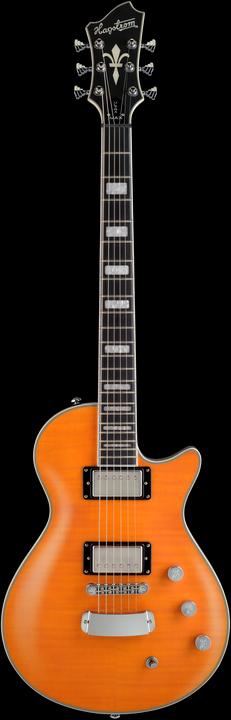 Immagine prodotto Hagstrom Chitarra elettrica, Ultra Max, Mandarino Latteo Satinato (Chitarra elettrica)