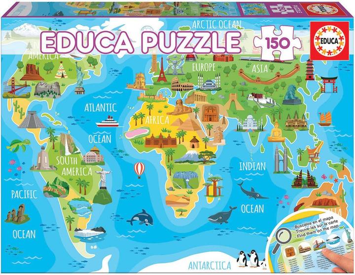 Image du produit Educa Monuments du monde (150 pièces)