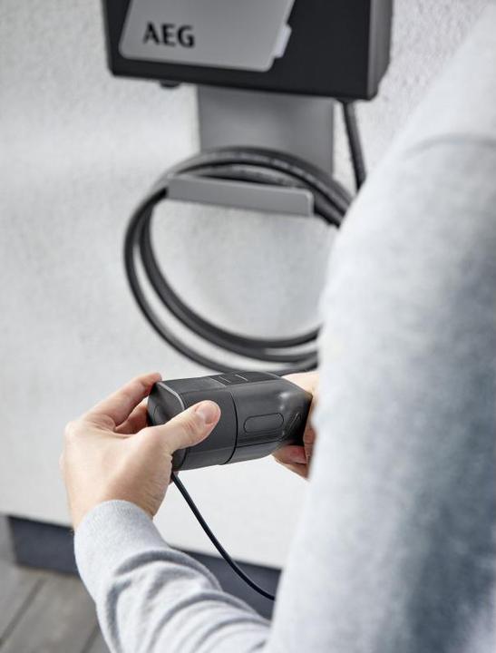 Actual product image AEG Wallbox 11 KW type B without FI switch (Type 2, 11 kW, 16 A)