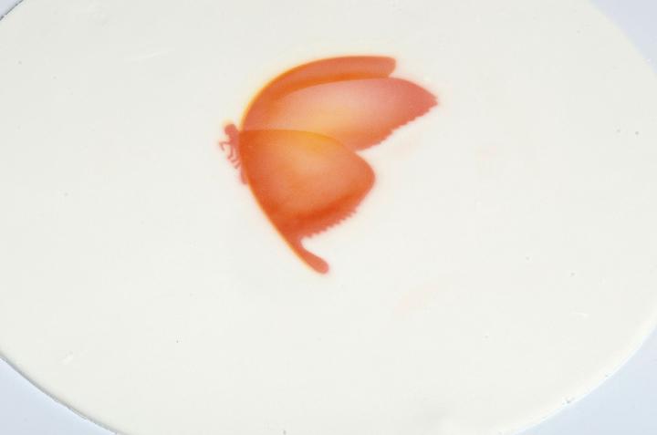 Produktbild Martellato Airbrush Schablone Schmetterling