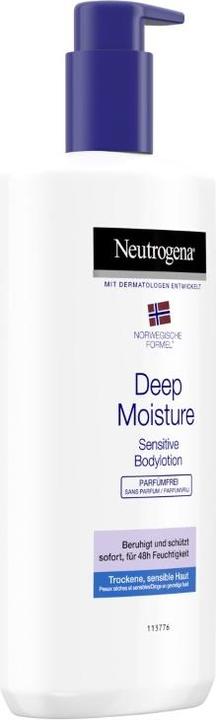 Immagine prodotto Neutrogena Lozione per il corpo idratante profonda Sensitive (Crema corpo, 400 ml)