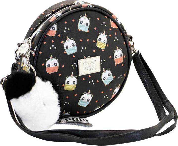 Actual product image Oh My Pop! Round Shoulder Bag Pandicorn