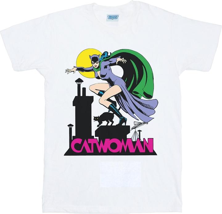 Immagine prodotto Catwoman Text Logo Maglietta Ragazzi (140, 146)