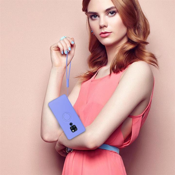 Productafbeelding Cadorabo TPU Vloeibare Ring Silicone Hoesje (Huawei Mate 20)