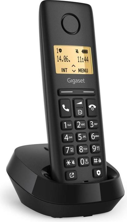 Produktbild Gigaset Pure 100 DECT Clip Eco sw