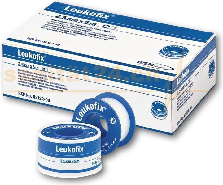 Produktbild BSN hautfreundliches transparentes Fixierpflaster 5mx1.25cm (24 x)