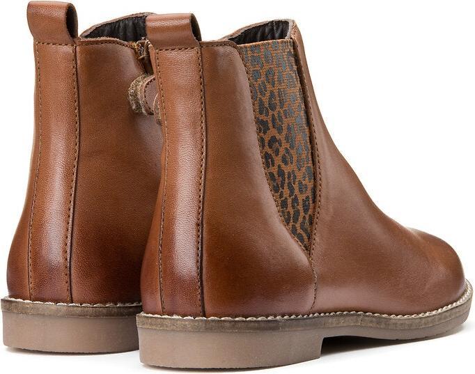 Image du produit La Redoute Collections Chelsea boots en cuir imprimé léopard (32)