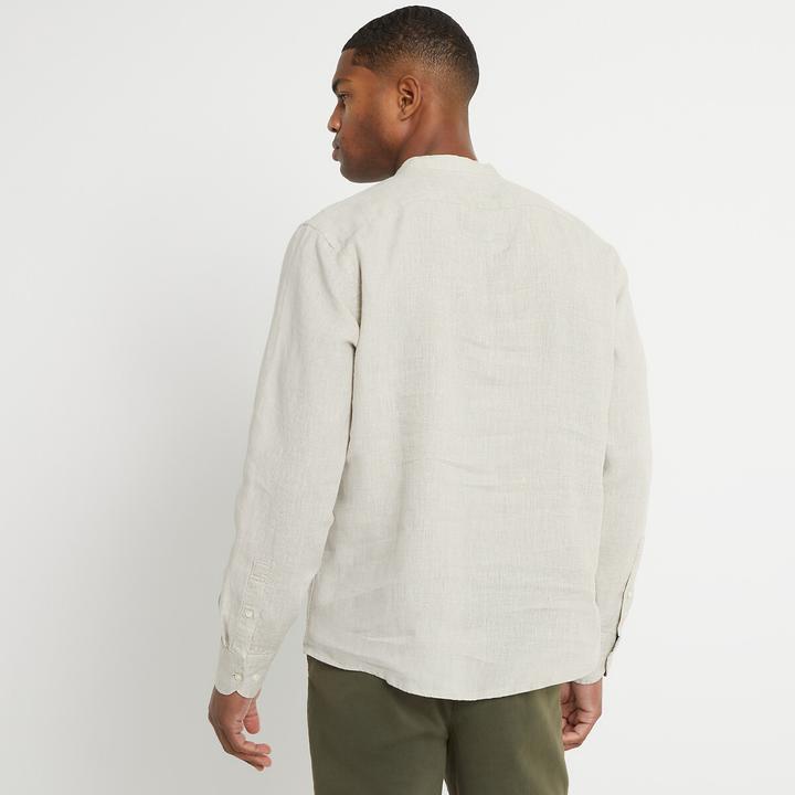 Actual product image La Redoute Collections Stand-up collar shirt (S)