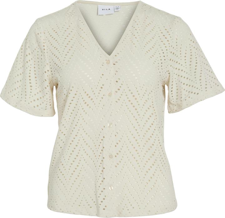 Actual product image Vila VIDELAIA V-Ausschnitt Kurzarmhemd (XS)