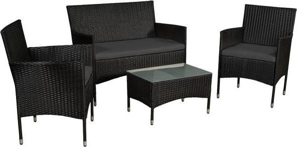 Produktbild Juskys Polyrattan Sitzgruppe Fort Myers