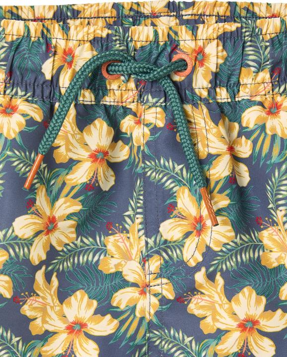 Produktbild Vertbaudet Jungen Badeshorts mit Hawaiiblumen (140)