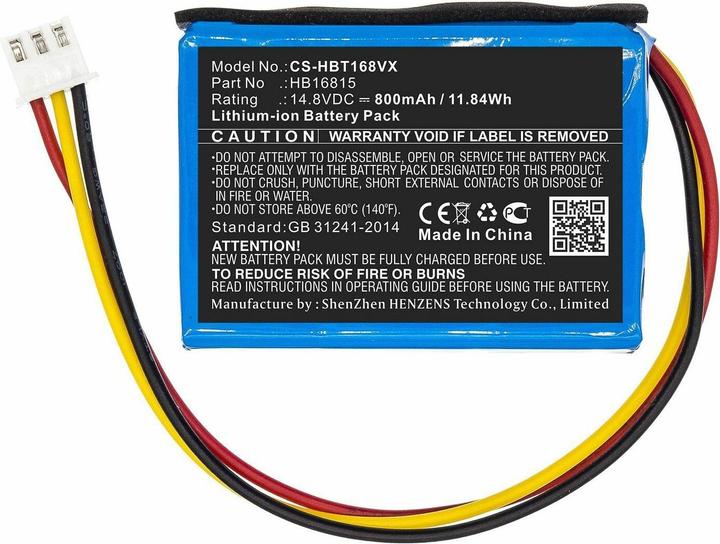 Actual product image CoreParts Battery for Vacuum