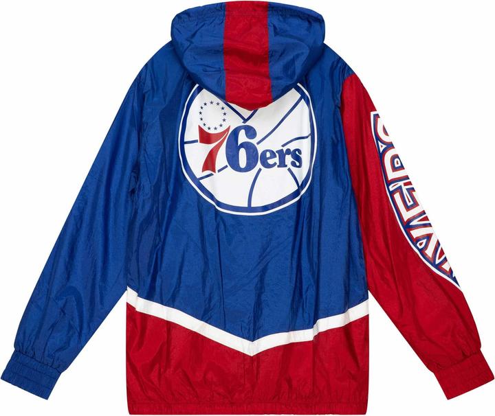Image du produit Mitchell & Ness Windbreaker Veste - Philadelphia 76ers (S)