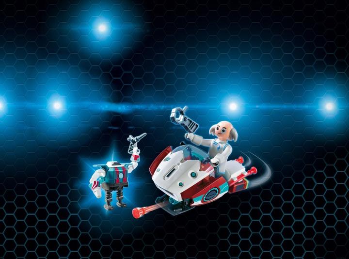 Image du produit Playmobil Skyjet avec robot Dr X (9003, Playmobil Super 4)