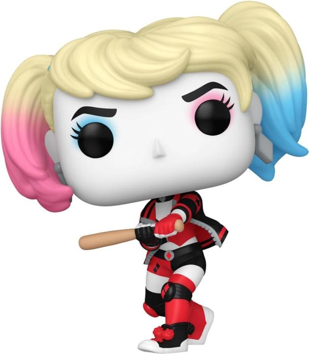 Produktbild Funko DC Comics: Harley Quinn Takeover POP! Heroes Vinyl Figur Harley with Bat 9 cm