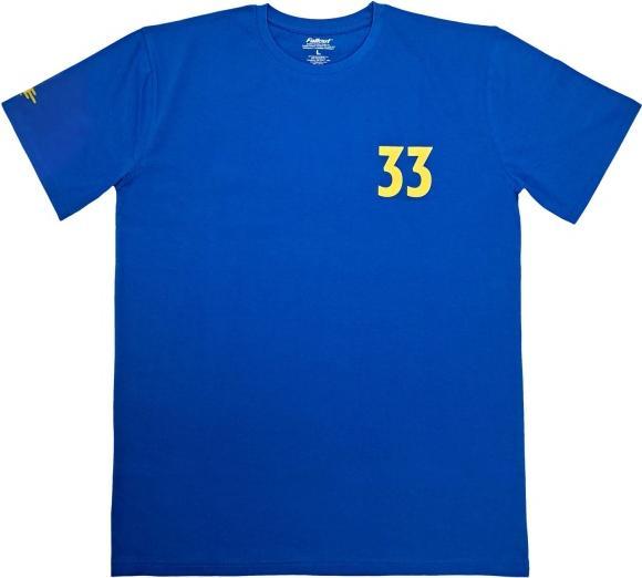Immagine prodotto Dpi Merchandising Maglietta Fallout ""Vault 33"" Blu (L)