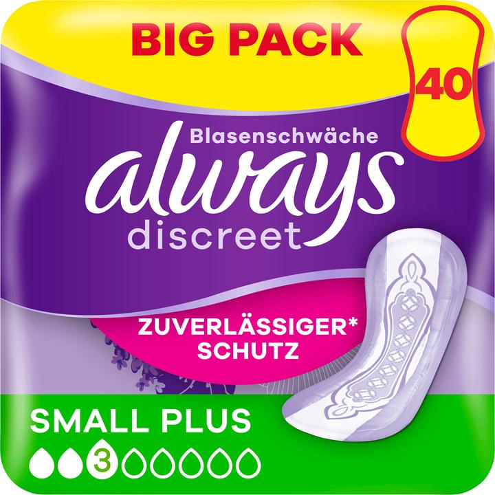 Actual product image Always Discreet (40 x, Mini)