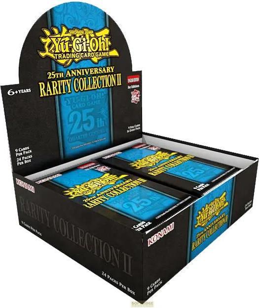 Actual product image Yu-Gi-Oh ! 25th Anniversary Rarity Collection II (English, Booster display)