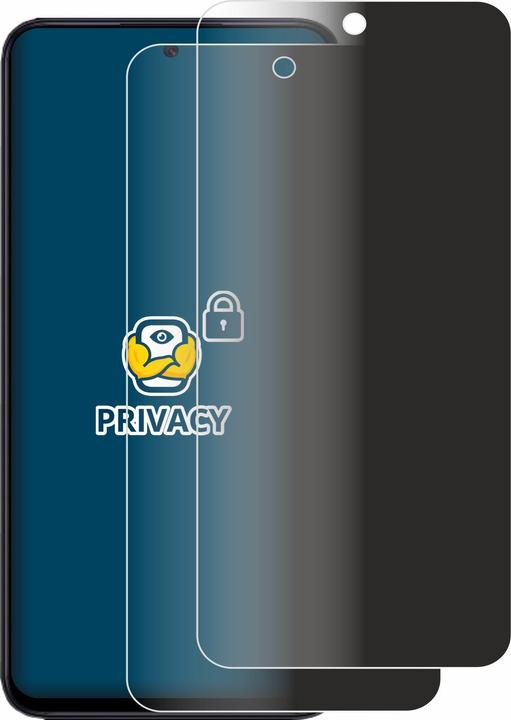 Actual product image BROTECT Anti-spy privacy film Blue light protection film (2 Piece, Xiaomi Redmi 12)